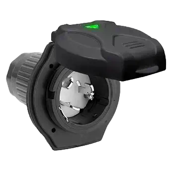 Covenant 50amp 125V/250V Power LED Inlet Black