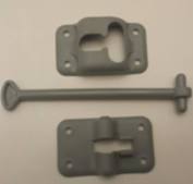 8" Gray Door Catch  (628G)