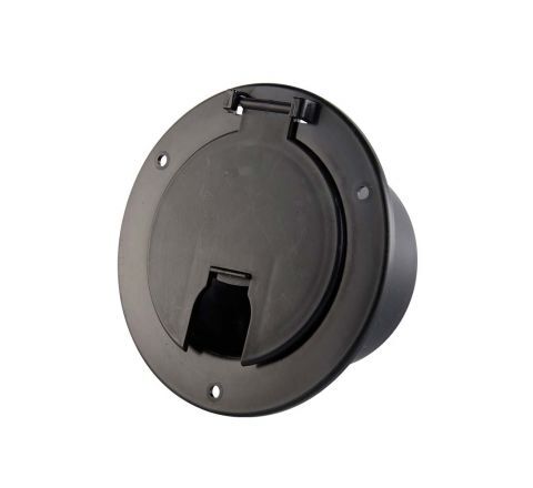 RV Electrical Cable Hatch- Black  (VAL2135BKBU)