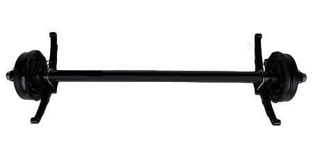 3500# Surplus Straight Brake Spring Axle