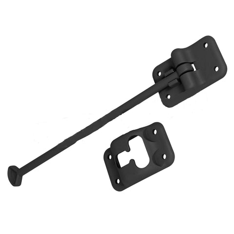 10" Black Door Catch  (630BK)