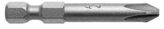 Apex 492-AX Hex Bit, Phillips, #2X70MM, Tool Steel (10 pieces)