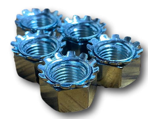 12" Brake Assembly Nut w/External Tooth Lockwasher - Single ***
