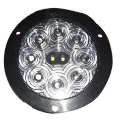 Hi Visibility 4" Round STTR Clear Lens Flange Mount Tri-Pole T45-RCFT-1 ***
