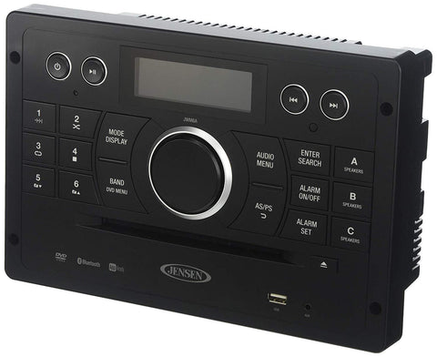 Jensen JWM6A Bluetooth Wallmount Stereo with App Control