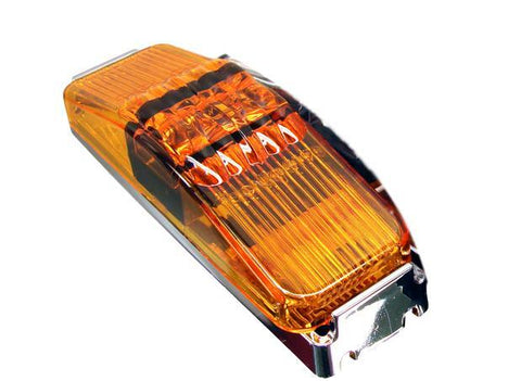 1" X 4" Amber PC Sidemarker Amber Lens S19-AA00-1 ***
