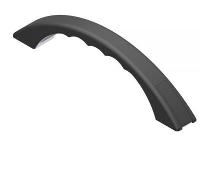 B&B Moulder Grab Handle w/ Living Hinge - Black 201-020-00002