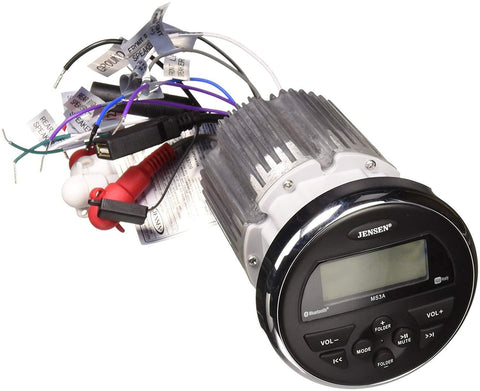 Jensen MS3A 3" MS30 AM/FM/USB Compact Waterproof Stereo