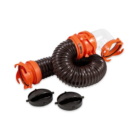 RhinoFLEX 3-Foot Tote Tank Hose Kit for RV Waste Systems | 39768