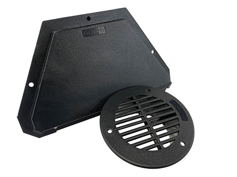 Interior Circular Vent Cover - Black J00-0B01-1 ***