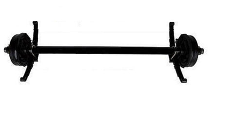 Special Order 7000# 90HF 76SC Underslung Straight Brake Axle 8 - 6.5 9/16" Studs (V000603014)