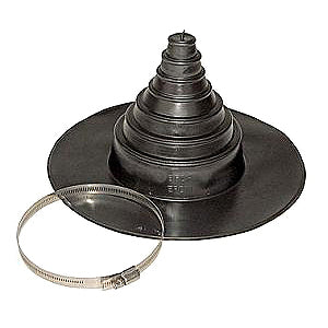 EPDM Pipe Flashing 1" - 6"