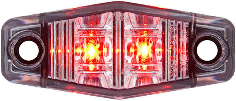 Optronics MCL13CR2B 2.5" Clear Lens/Red