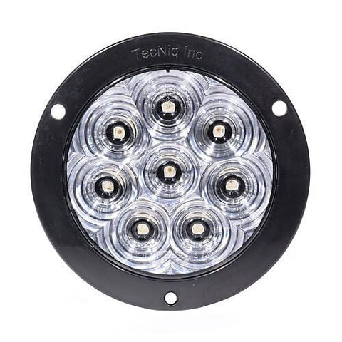 Hi Visibility 4" Round STT Clear Lens Flange Mount Tri-Pole T46-RCFT-1 ***