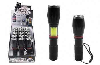 Multi-Function Tactical COB LED Flashlight (Discontinued)