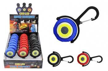 Rotating COB LED Carabiner Clip  Discontinued