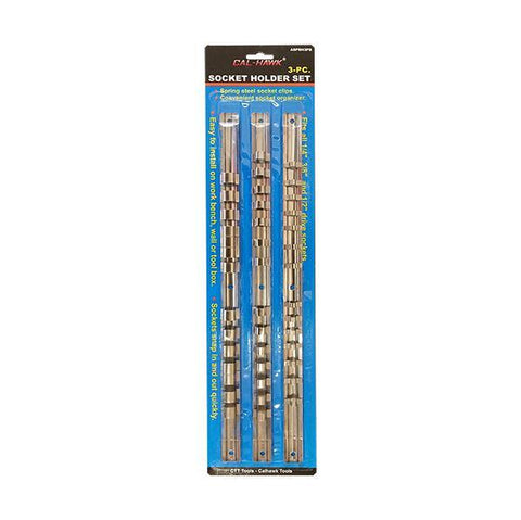 3pc Socket Holder Set 14 Clips