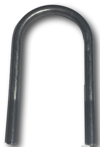 4000#-7000# 3" Tube Diameter U-Bolt 3.09"W x 6.50"L x 1/2" Diameter w/ 2.00"L Fine Thread (UBR-300650-50F) ***