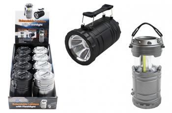 Pop-Up COB LED Lantern with Flashlight Discontinued