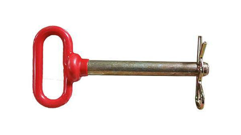 Receiver Pin 5/8" x 5 .5" Red Coated Top w/Pin (CZTRP5/8)