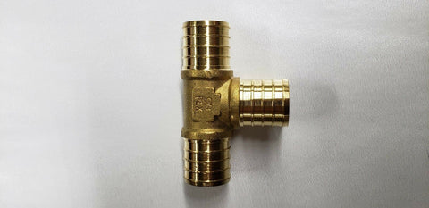 DZR Brass Insert 1" PEX Fittings- 25 Pieces