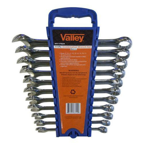 11 Pc. Combination Wrench Set Imperial/SAE 1/4"-7/8"