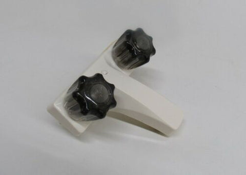 RV Bathroom Sink Faucet W/ Smoke Knobs-Biscuit colored