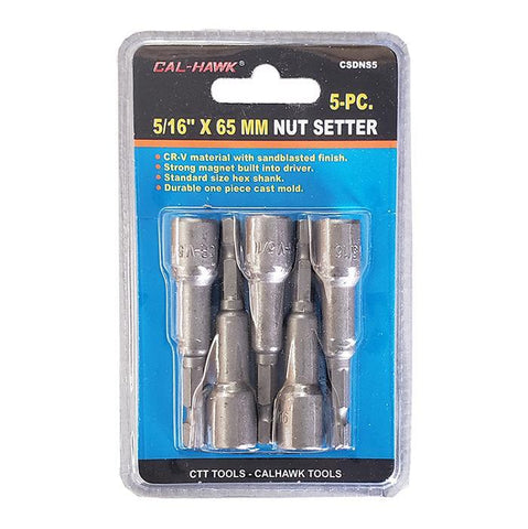 5/16" x 65 MM Nut Setter - 5pc