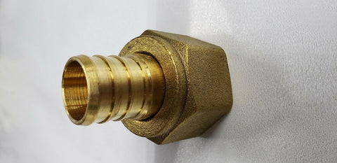3/4 Swivel Adapter N/Brass Nut- Bag of 10