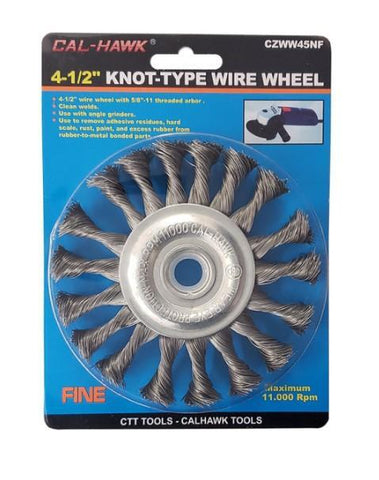 4-1/2" Knot-Type Wire Wheel