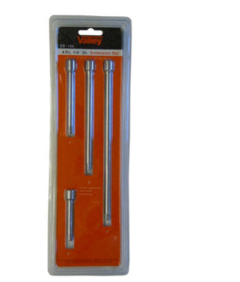 4pc 1/4" Extension Bar