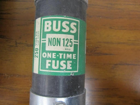 EATON BUSSMANN Fuse,125A,Class H,NON,250VAC, NON-125