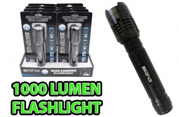 1000 Lumen Tactical LED Flashlight