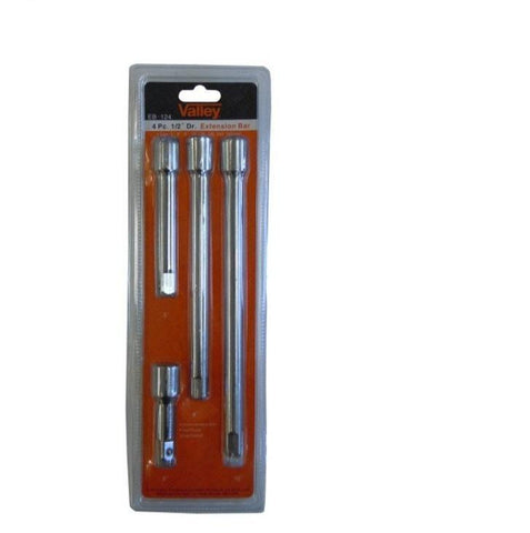 4pc 1/2" Extension Bar