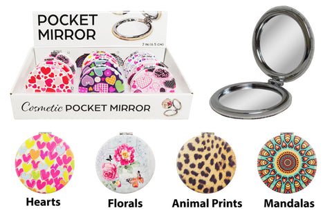 Cosmetic Pocket Mirror (Assorted)