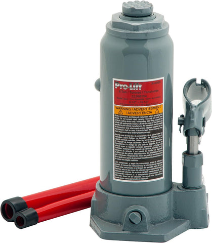 Pro-Lift 6 Ton Hydraulic Bottle Jack B-006D