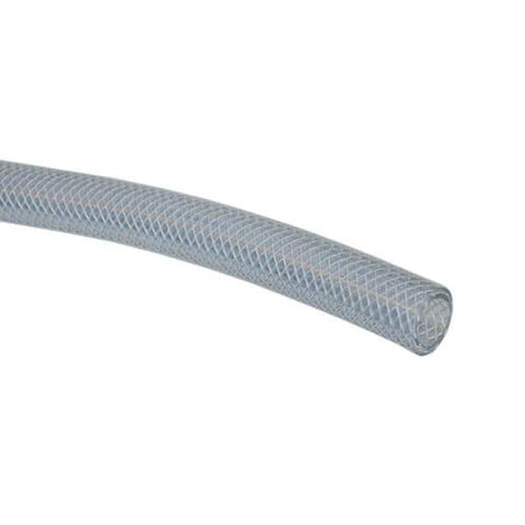 Kuri Tec Braided Vinyl Tubing 1/2" ID x 3/4" OD w/Orange Stripe (X-PVC3150-08)