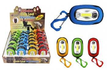 Jumbo COB LED Keychain w/Clip Discontinued