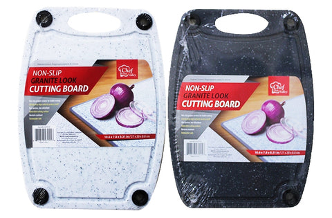 Cutting Board With Grips 10.6" x 7.8" (Granite Style)