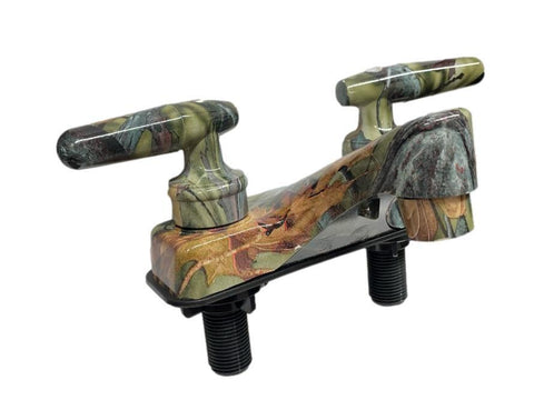 4" Green Camouflage Lavatory Faucet (CAMO-GRN-77)