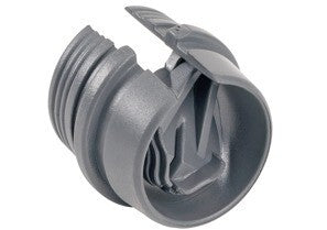 Connector, Snap-In, PVC, k.o. size 1/2" (616-NMD)