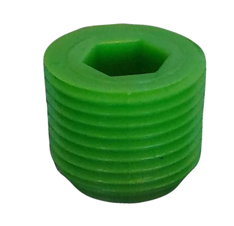 Plug 3/8" MPT Green