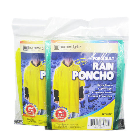 Adult Rain Poncho (42-81907)