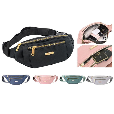 Fanny Pack W/Gold Zipper (60-91154)