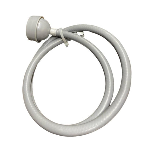 Gray Plastic Shower Head with Vinyl Hose