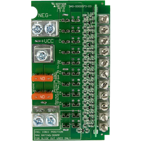 8955 Replacement 12DC Fuse Panel (3A0-0000073-03)