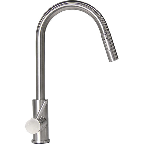 Flow Max Pull Down Bullet Kitchen Faucet for RVs and Residential (719333)