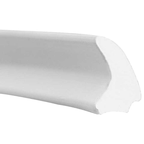 Window Edge Trim White 1/2" T x 1/4" W x 20' L (99-4266-257)