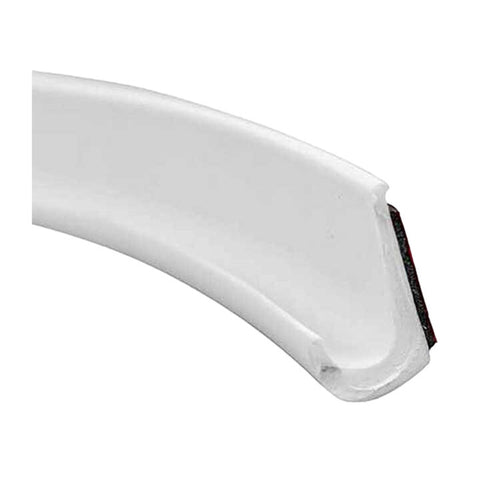 Peel N Stick Drip Rail White 7/8" T x 1/2" W x 10' L (99-4264-260)