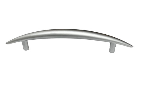 7 1/2" Silver Arched Drawer Pull
